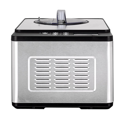 Whynter 2 Quart Capacity Compressor Ice Cream Maker & Yogurt Incubator with Stainless Steel Bowl
