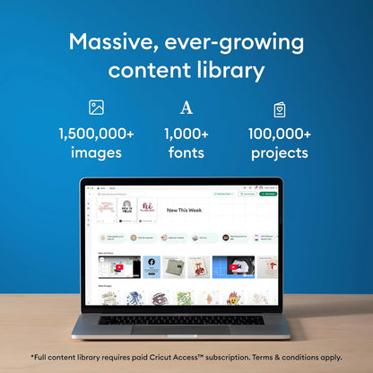 Cricut Explore 4 - Smart Cutting Machine (Seashell) | Engagement Bundle - Includes Smart Vinyl, Cardstock, Transfer Tape, Iron on HTV, Mat, Pens, Tool Kit, & 30 Images in Design Space App