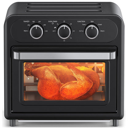 Air Fryer | 1700W 14.8 Quart | 9 in 1 Air Fryer Oven | Oil-Less Cooker with Rotisserie Shaft