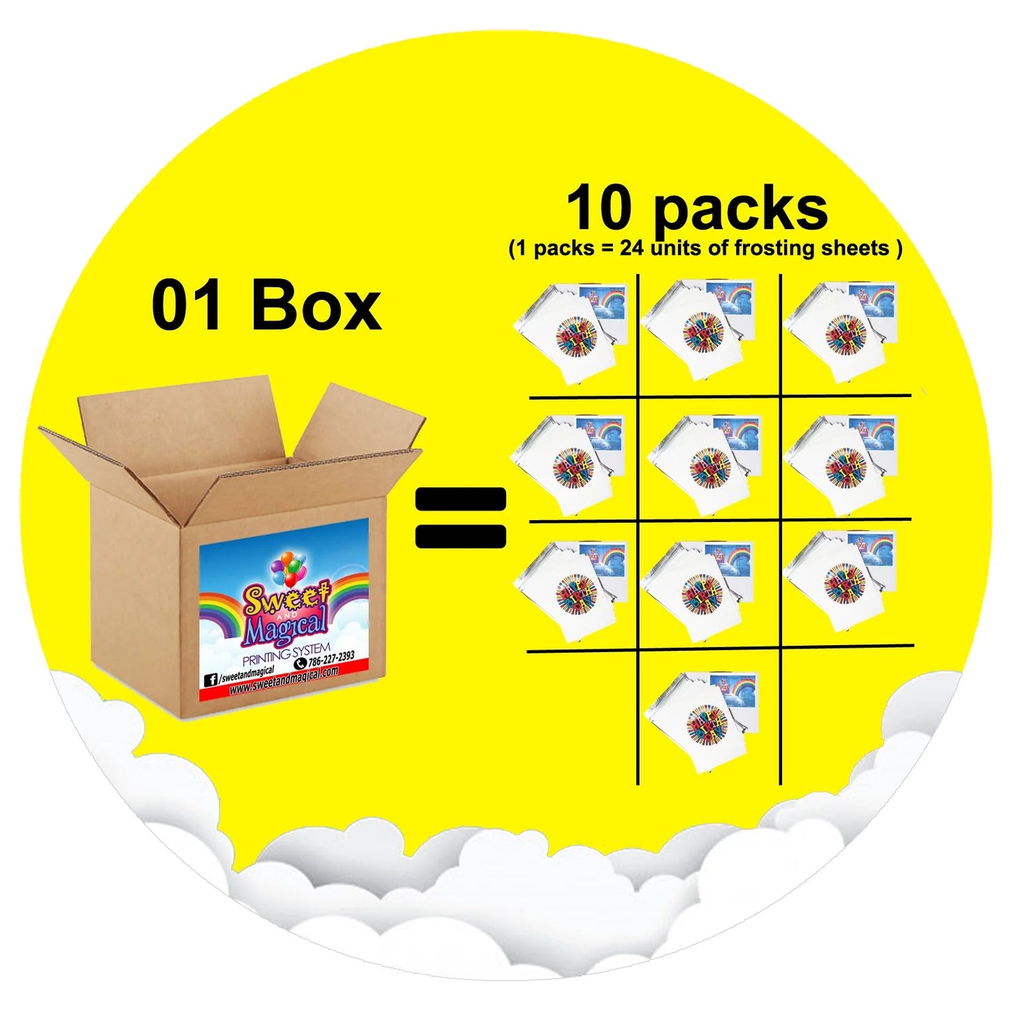 Premium Frosting Box (10 Units)