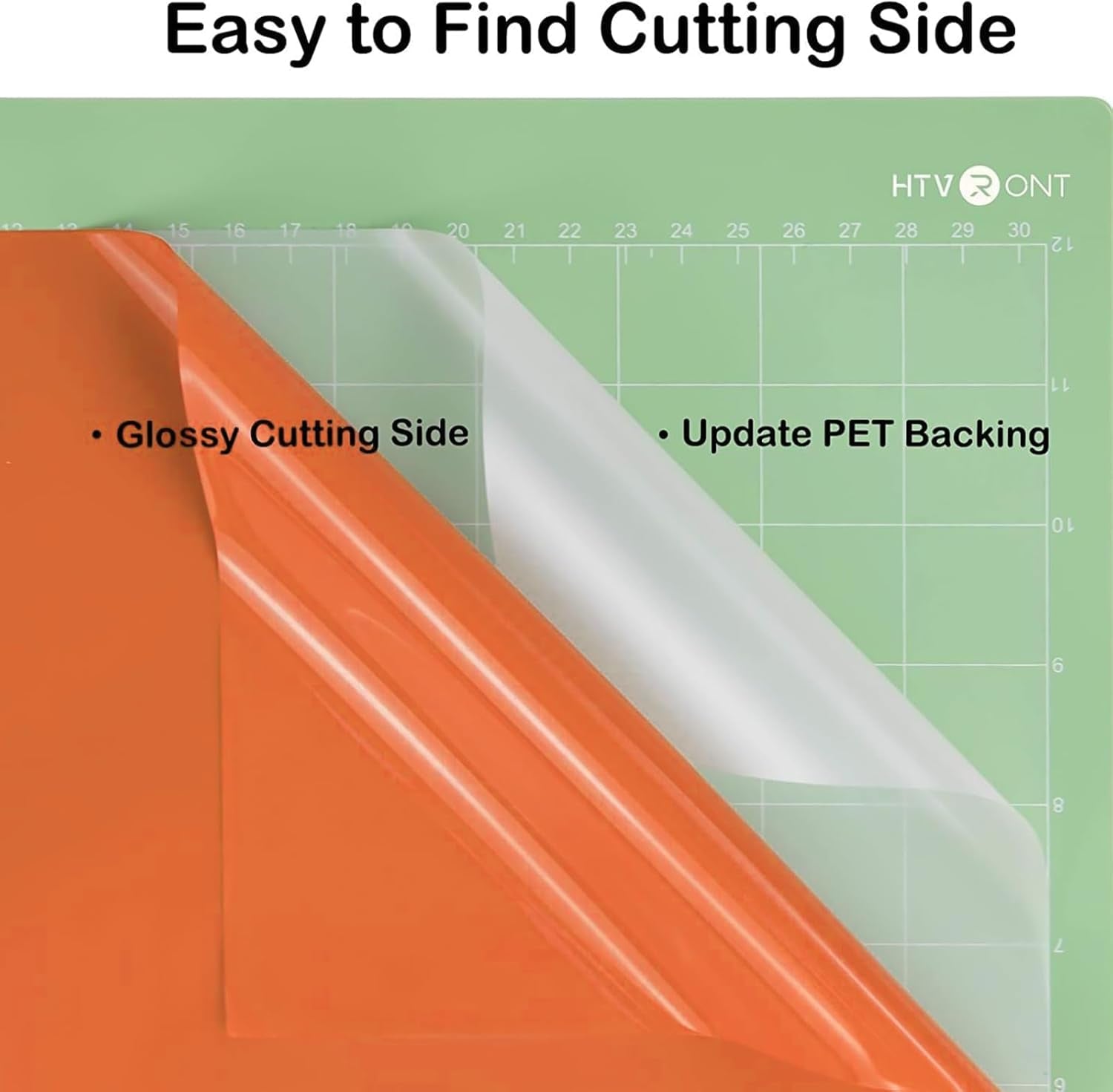 Orange Permanent Vinyl Roll 14FT & 11FT Permanent Adhesive Vinyl Roll