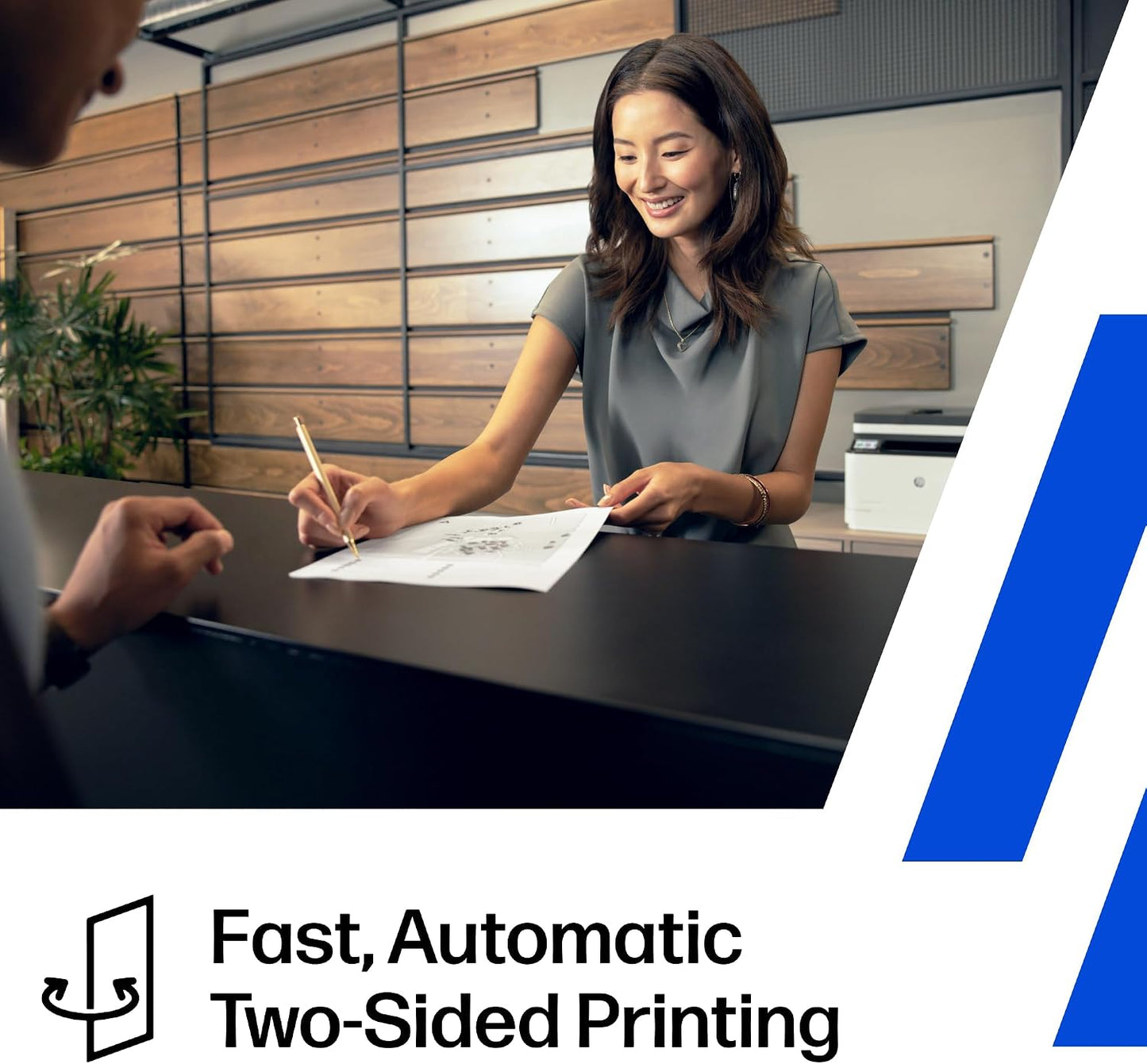 HP Laserjet Pro MFP 3101Sdw Wireless Black and White All-In-One Laser Printer, Office Printer, Duplex, Best-For-Small Teams (9D2X4F)