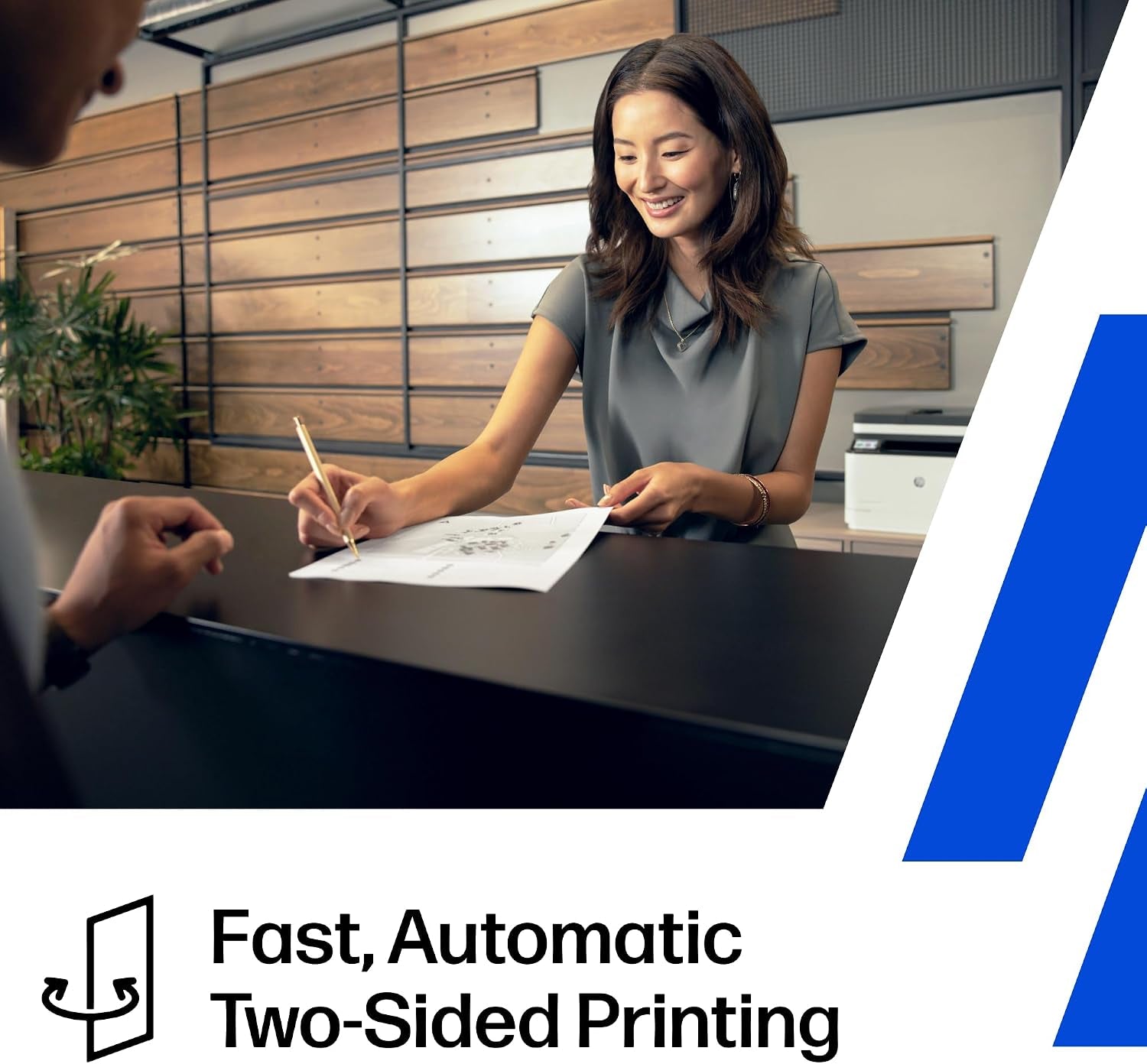 HP Laserjet Pro MFP 3101Sdw Wireless Black and White All-In-One Laser Printer, Office Printer, Duplex, Best-For-Small Teams (9D2X4F)