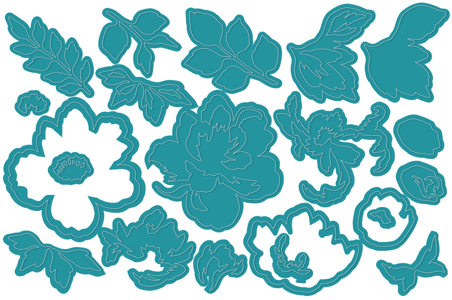 Revolution Dies-Layered Florals