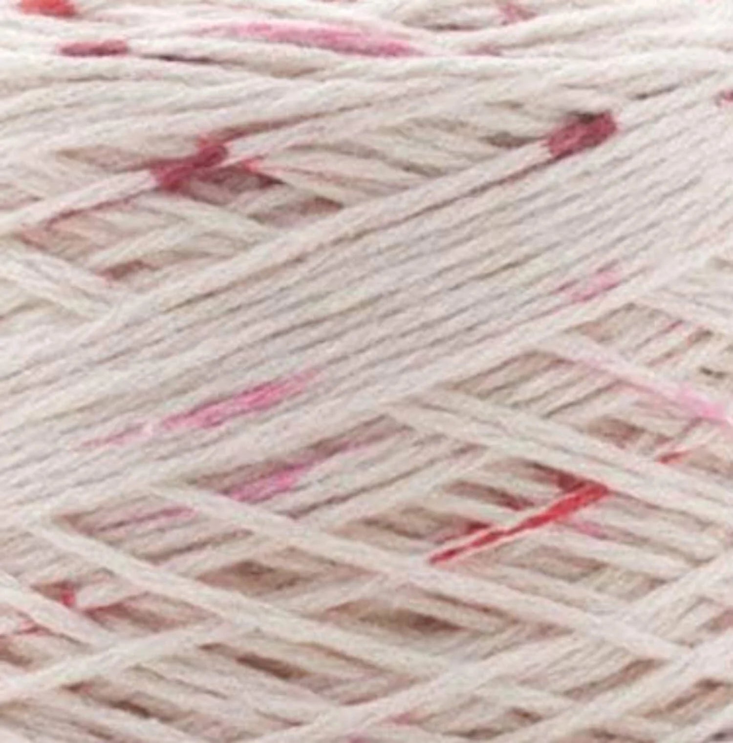 Premier Home Cotton Solid Cone Yarn, Ideal Knitting and Crochet Supplies, Made of Recycled Cotton and Polyester, White