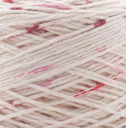 Premier Home Cotton Solid Cone Yarn, Ideal Knitting and Crochet Supplies, Made of Recycled Cotton and Polyester, White