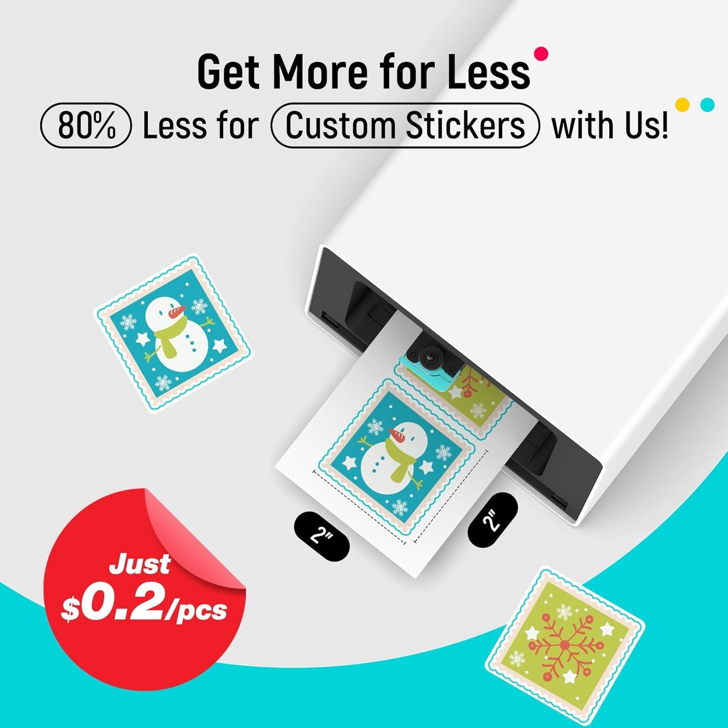 Liene Pixcut S1 Creator Mega Pack - All-In-One Sticker Maker Machine for DIY Crafts, Custom Labels & Gifts, Thermal Dye-Sublimation, 300 DPI Prints, Precise AI Auto-Cutting