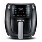 4 Qt Digital Air Fryer with Guided Cooking, Black GAF486, New, 12.5 High