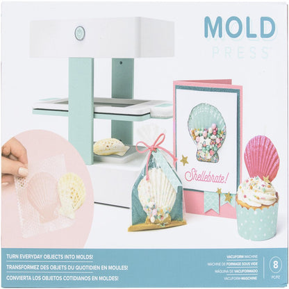 Mold Press Vacuform Machine-White