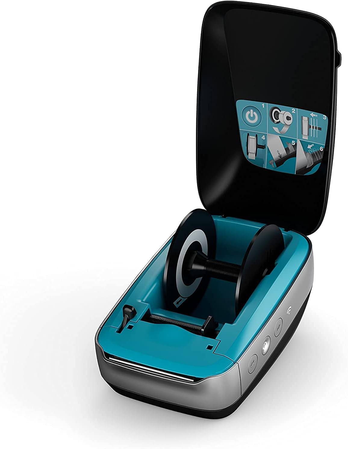 DYMO Labelwriter Wireless Label Printer | Direct Thermal Printer Great for Shipping Warehouse Labels Name Badges Barcodes and More Connect through Wi-Fi for Home & Office Organization Black