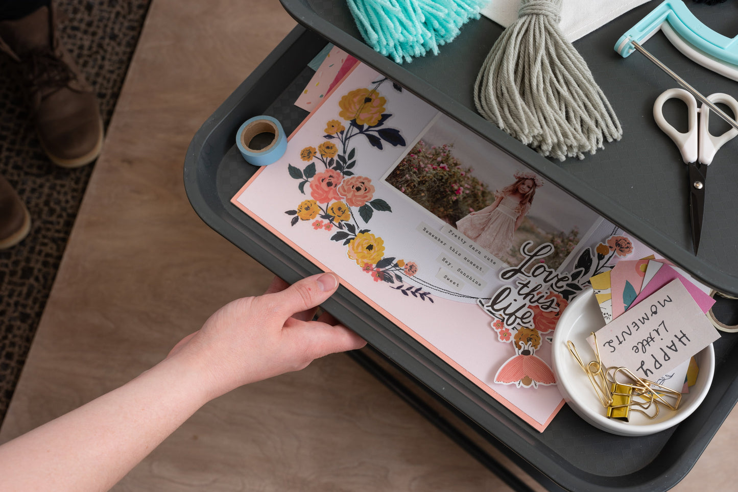 We R Memory Keepers Project Cart-6 Removable Trays