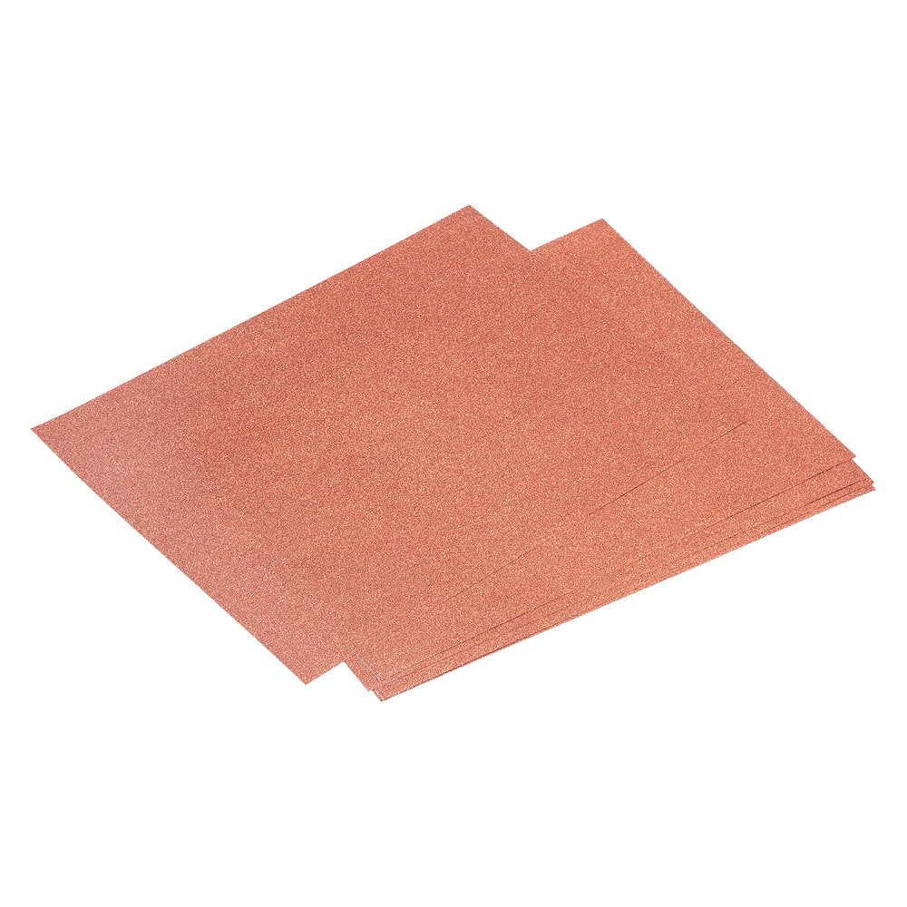 10 Sheets Glitter Cardstock Paper 7.8 Inch X 11.8 Inch, Champagne Gold, 80Gsm