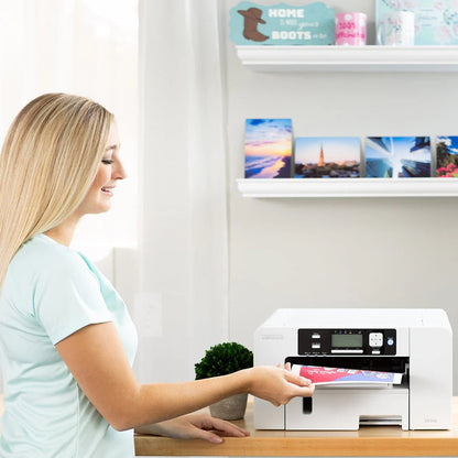 Virtuoso SG1000 Sublijet Sublimation Printer with Signature Series 16" X 20" Swing-Away Heat Press and 8-In-1 Mug Press
