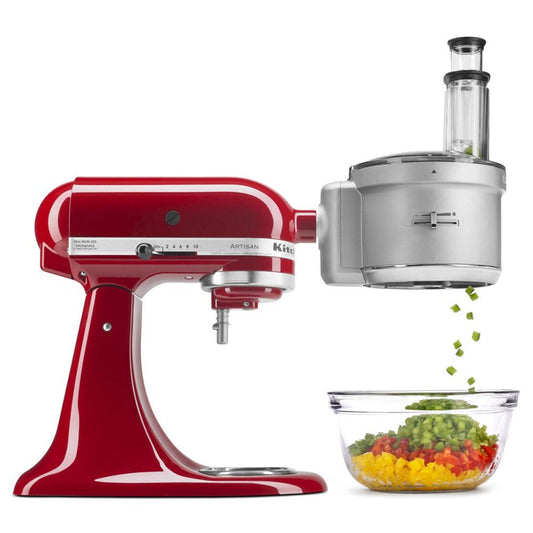 Food Processor Attachment with Commercial Style Dicing Kit - KSM2FPA