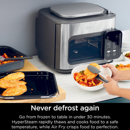 Combi All-In-One Multi-Cooker, 14-In-1 Functions, Oven, Air Fryer, Bake, Slow Cook, 3 Accessories, Stainless Steel