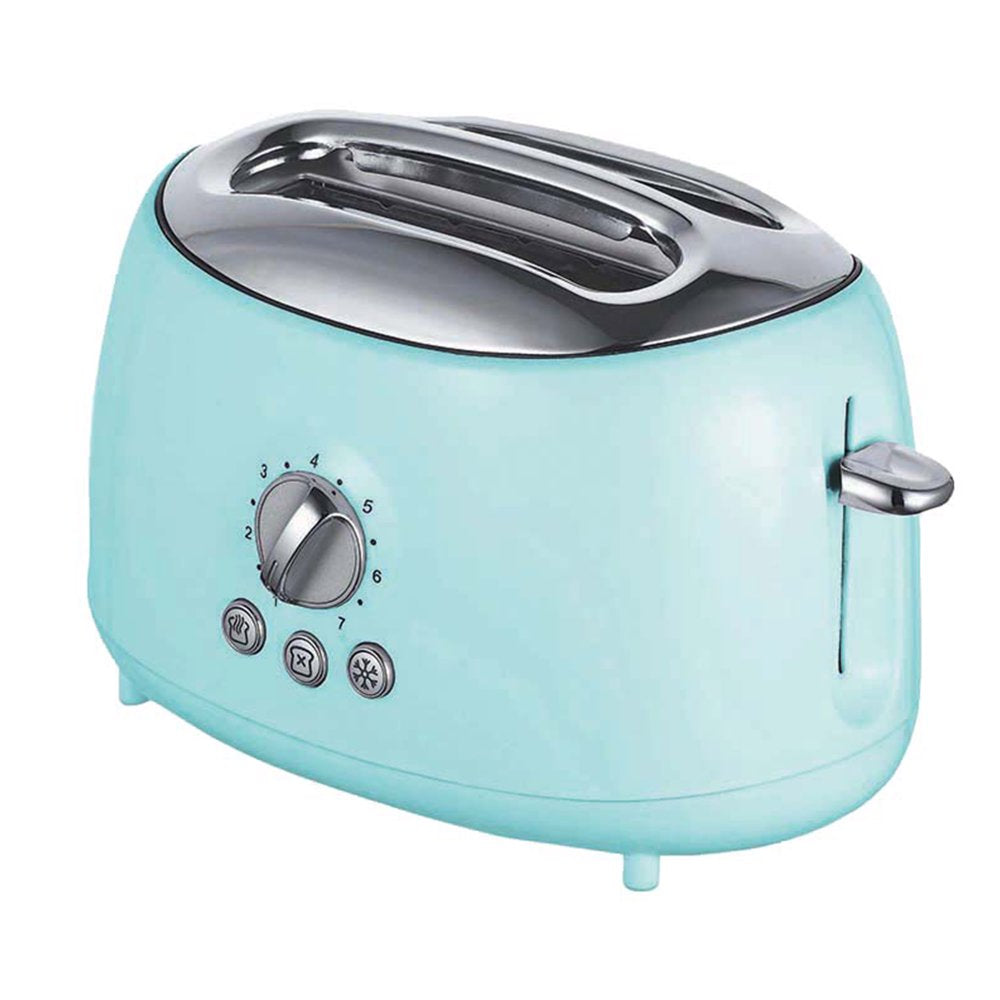 Cool-Touch 2-Slice Retro Toaster with Extra-Wide Slots (Blue)