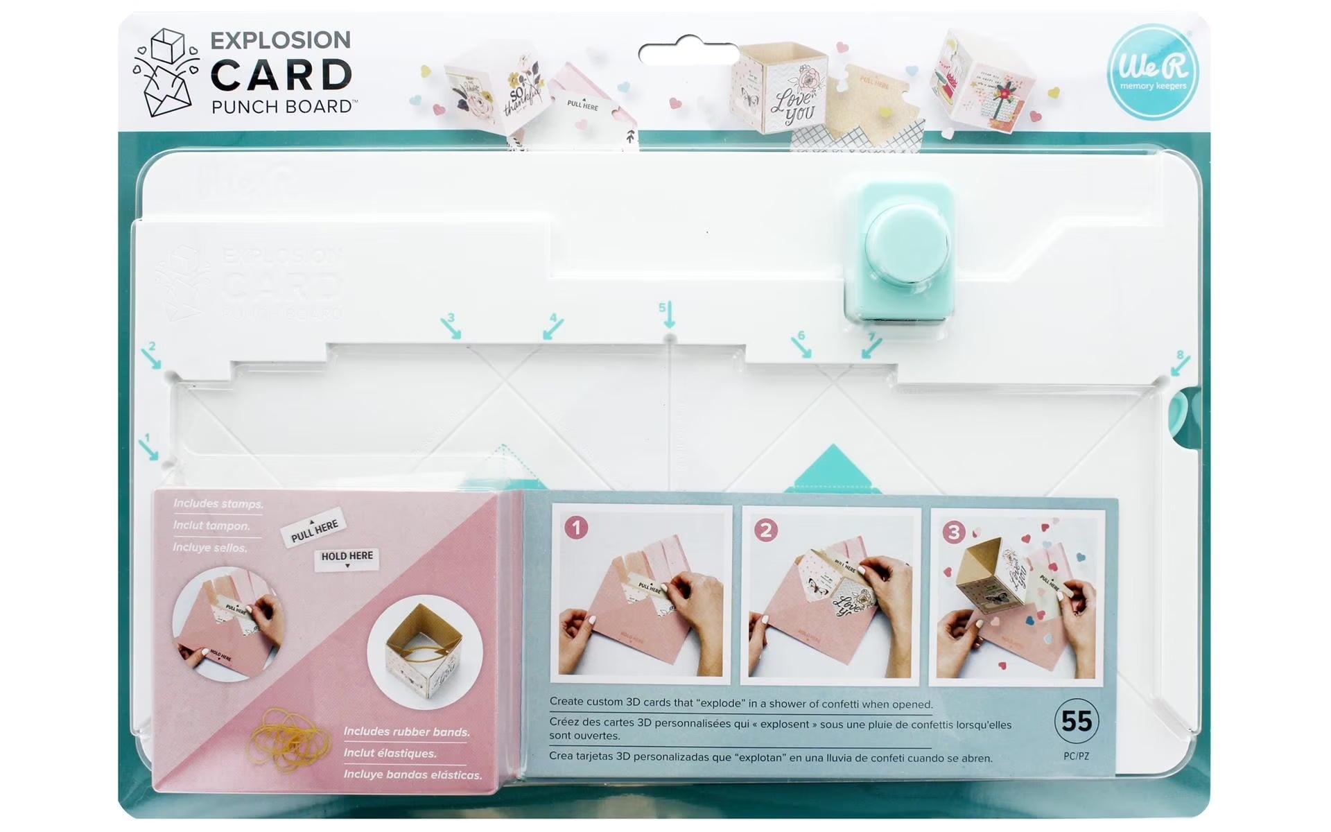 Punch Board-Explosion Card