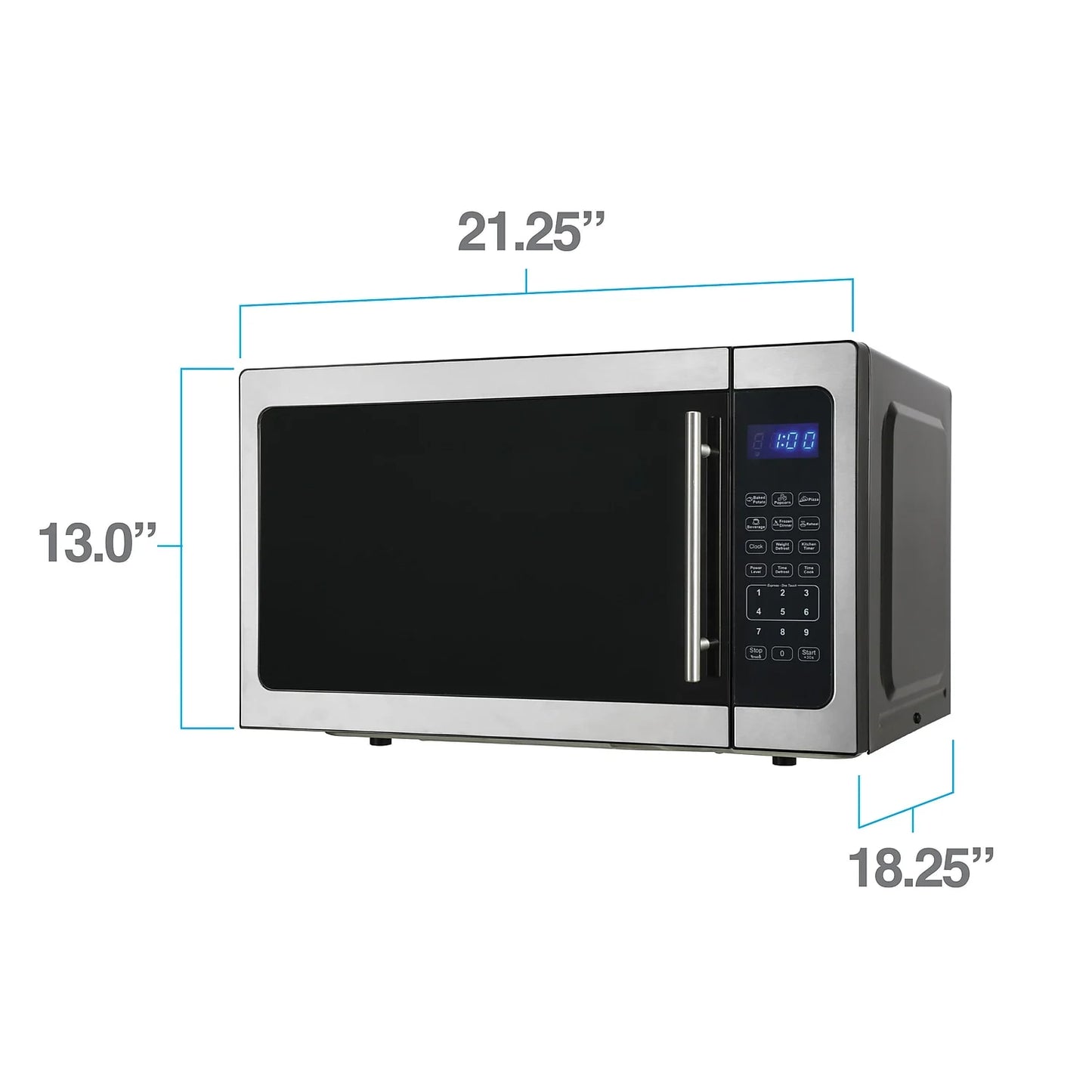 1.5 Cubic Foot Countertop Microwave 1000W (MT115V3S) MT150V3S