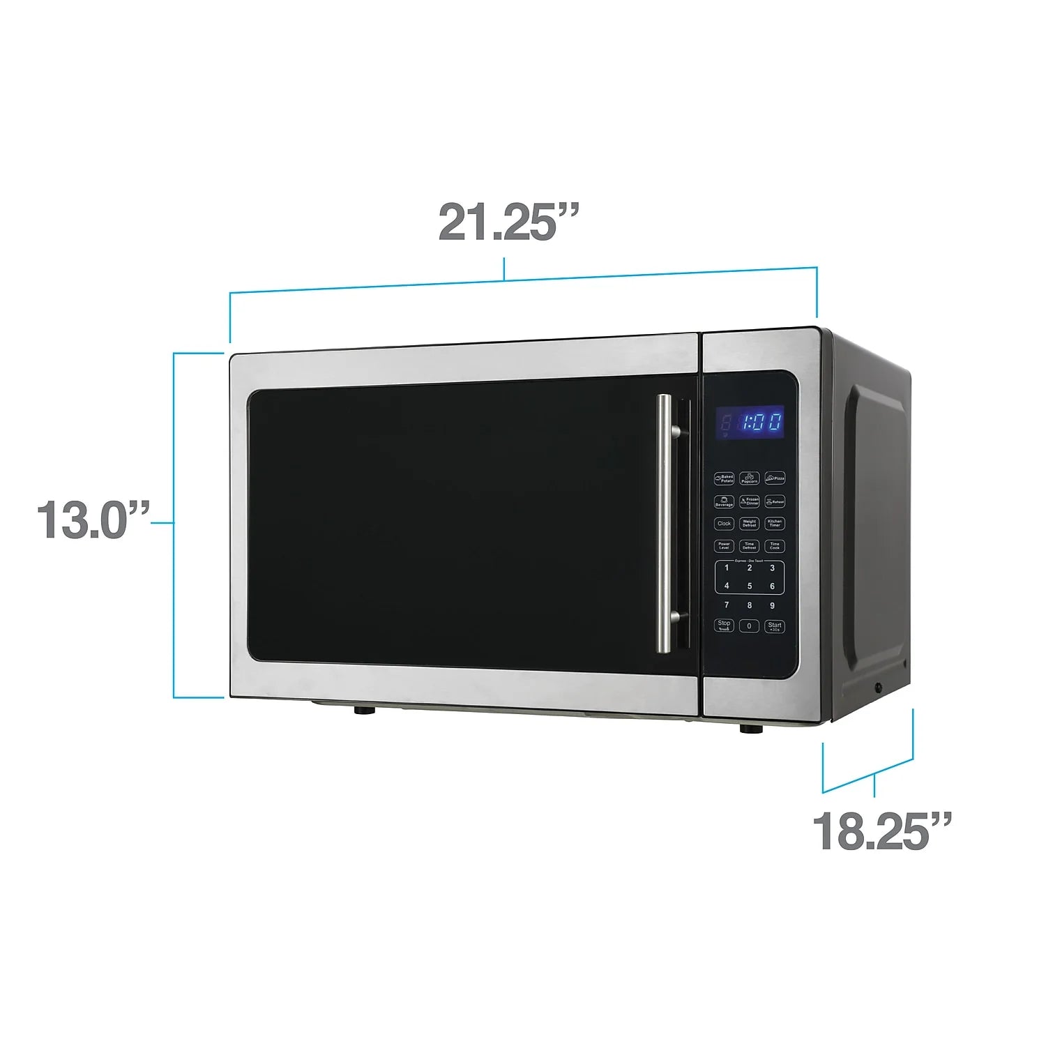1.5 Cubic Foot Countertop Microwave 1000W (MT115V3S) MT150V3S