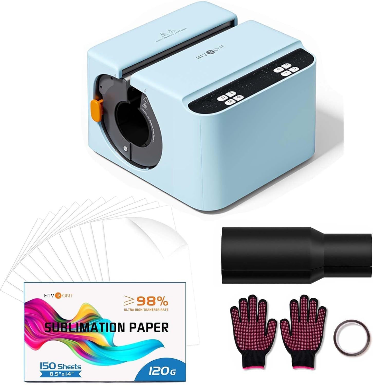 Auto Tumbler Heat Press - A200 Full Cup Transfer Heat Press Machine for 40 OZ Tumbler with Handle