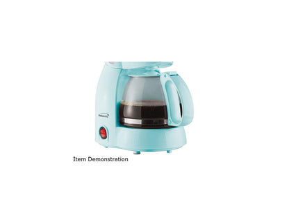 TS-213BL 4-Cup Coffee Maker, Blue