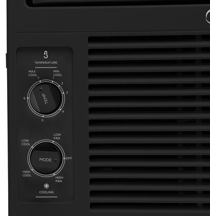5,000 BTU 150 Sq. Ft. Mechanical Window Air Conditioner, Black, MAW05M1WBL, New