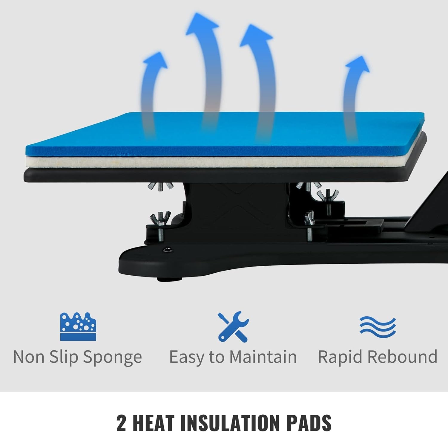 Heat Press 15X12 Inch Heat Press Machine 5 in 1 Digital Multifunctional Sublimation T-Shirt Heat Press Machine for T Shirts Hat Mug Cap Plate