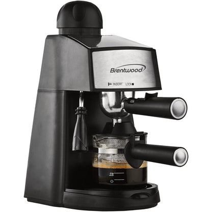 GA-125 20 Oz New Espresso and Cappuccino Maker, Black