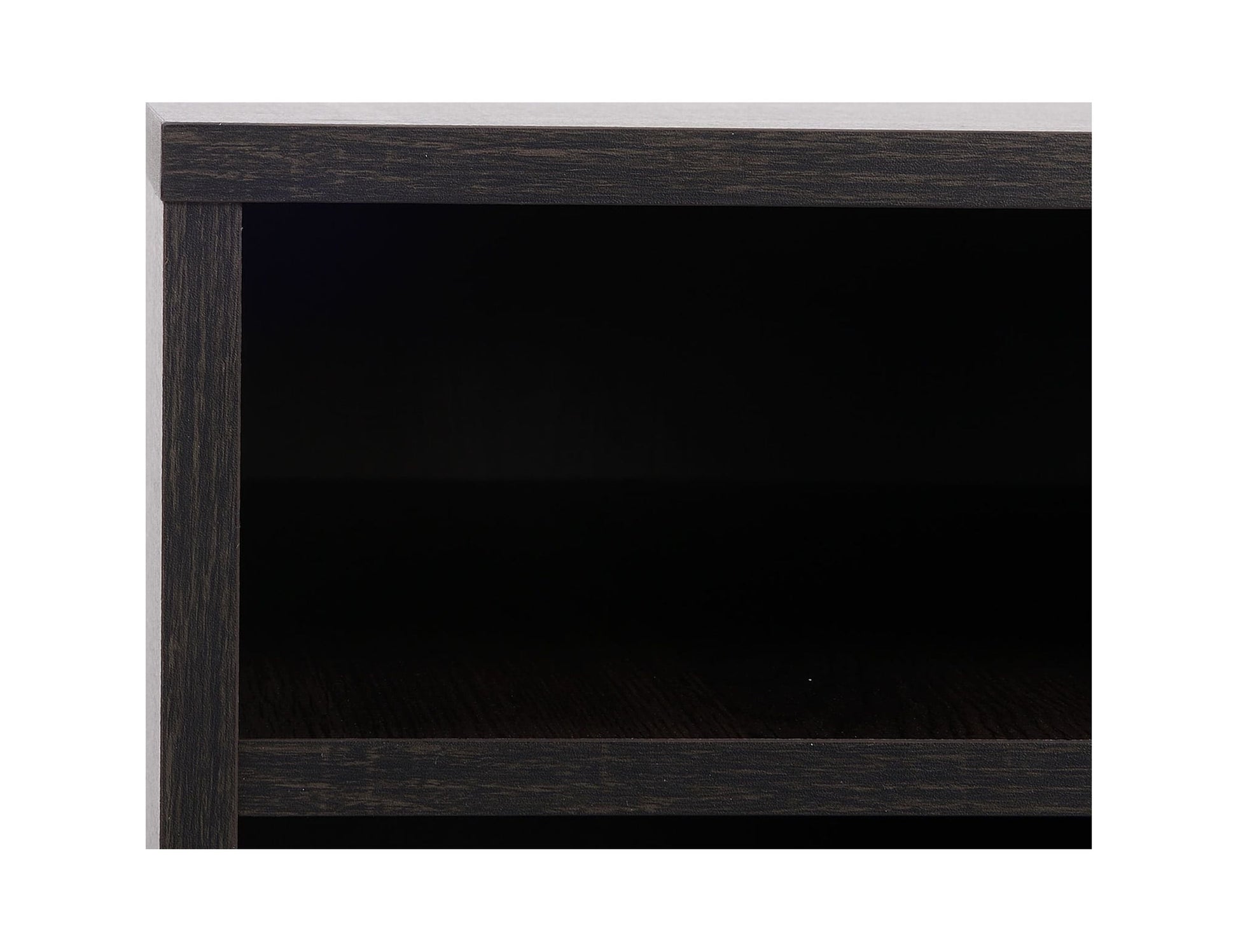 Wood & Metal Writing Desk with 1 Drawer &1 Door for Teens/Adult, 29.92 In, Espresso Finish