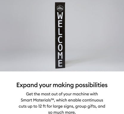 Cricut Smart Permanent Vinyl, Black (13In X 5Ft) - for Maker & Explore Machines