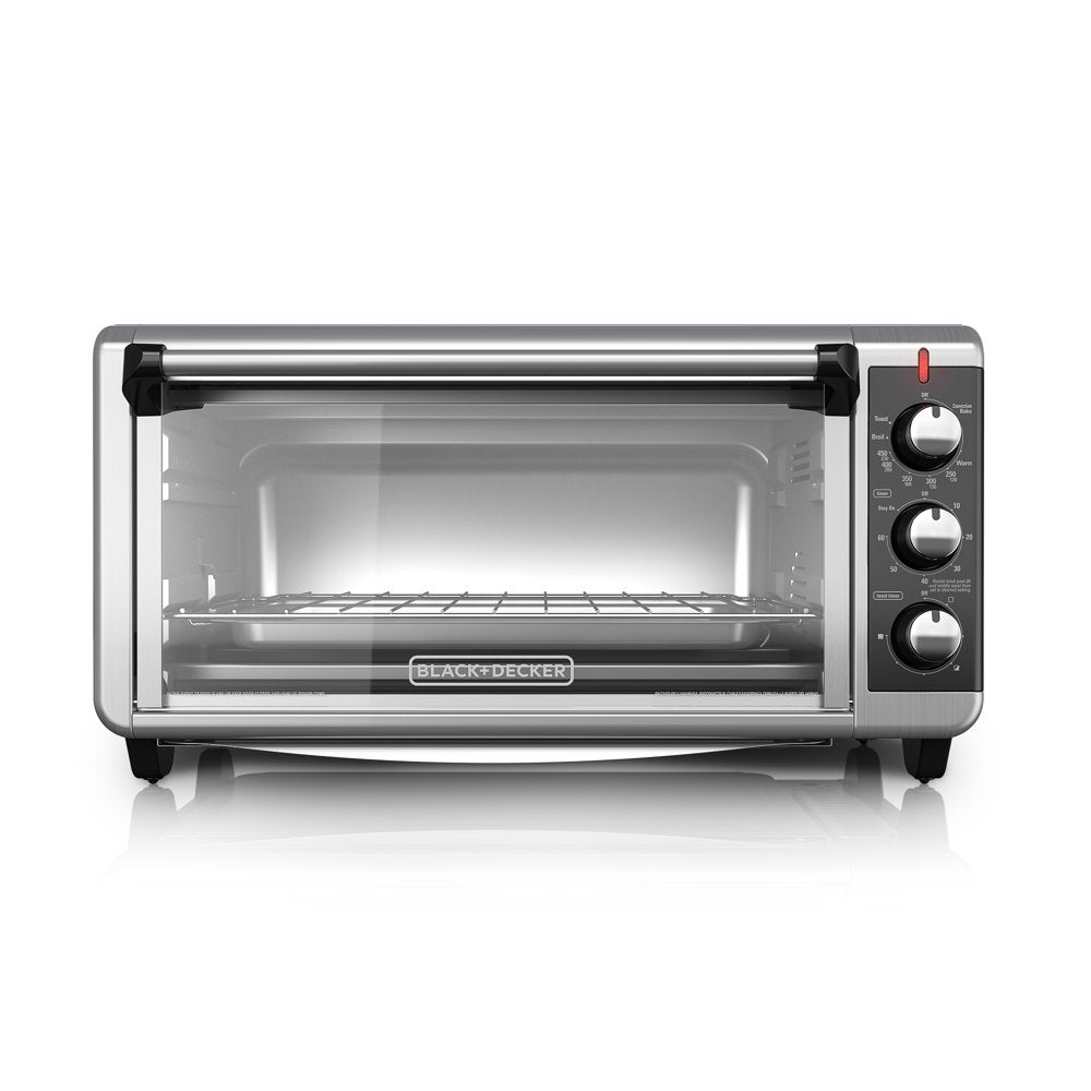 8 Slice Extra-Wide Stainless Steel Countertop Toaster Oven, TO3250XSB