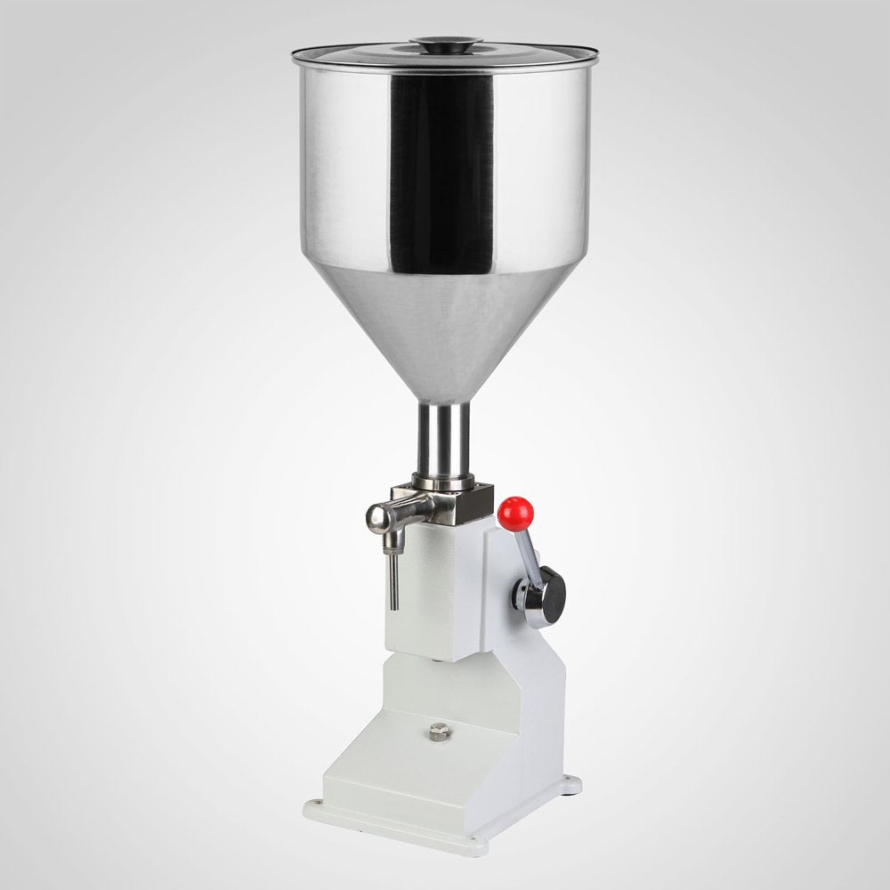 A03 Liquid Filling Machine, Bottle Filler 5-50Ml, Manual Liquid Filling Machine Stainless Steel, Bottle Filling Machine for Paste Cream Cosmetic