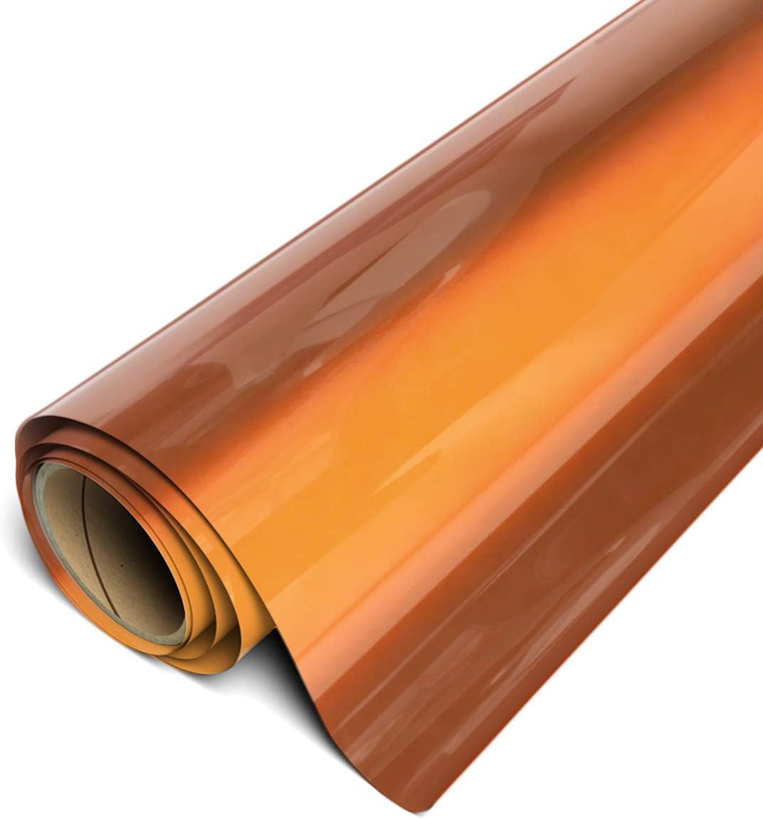 Siser Easyweed Heat Transfer Vinyl 11.8" X 5Ft Roll (Electric Copper) - Compatible with Siser Romeo/Juliet & Other Professional or Craft Cutters - Layerable - CPSIA Certified