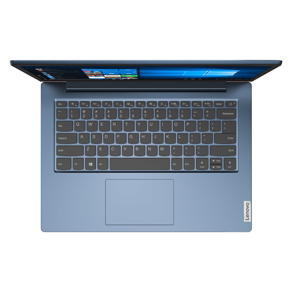 Ideapad 1 14.0" Laptop, Intel Pentium Silver N5030 Quad-Core Processor, 4GB Memory, 128GB Solid State Drive, Windows 10S - Ice Blue - 81VU000JUS