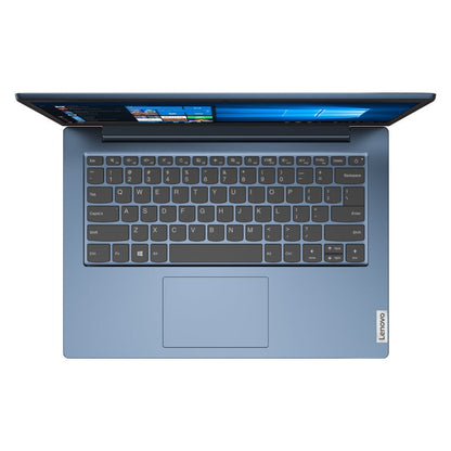 Ideapad 1 14.0" Laptop, Intel Pentium Silver N5030 Quad-Core Processor, 4GB Memory, 128GB Solid State Drive, Windows 10S - Ice Blue - 81VU000JUS