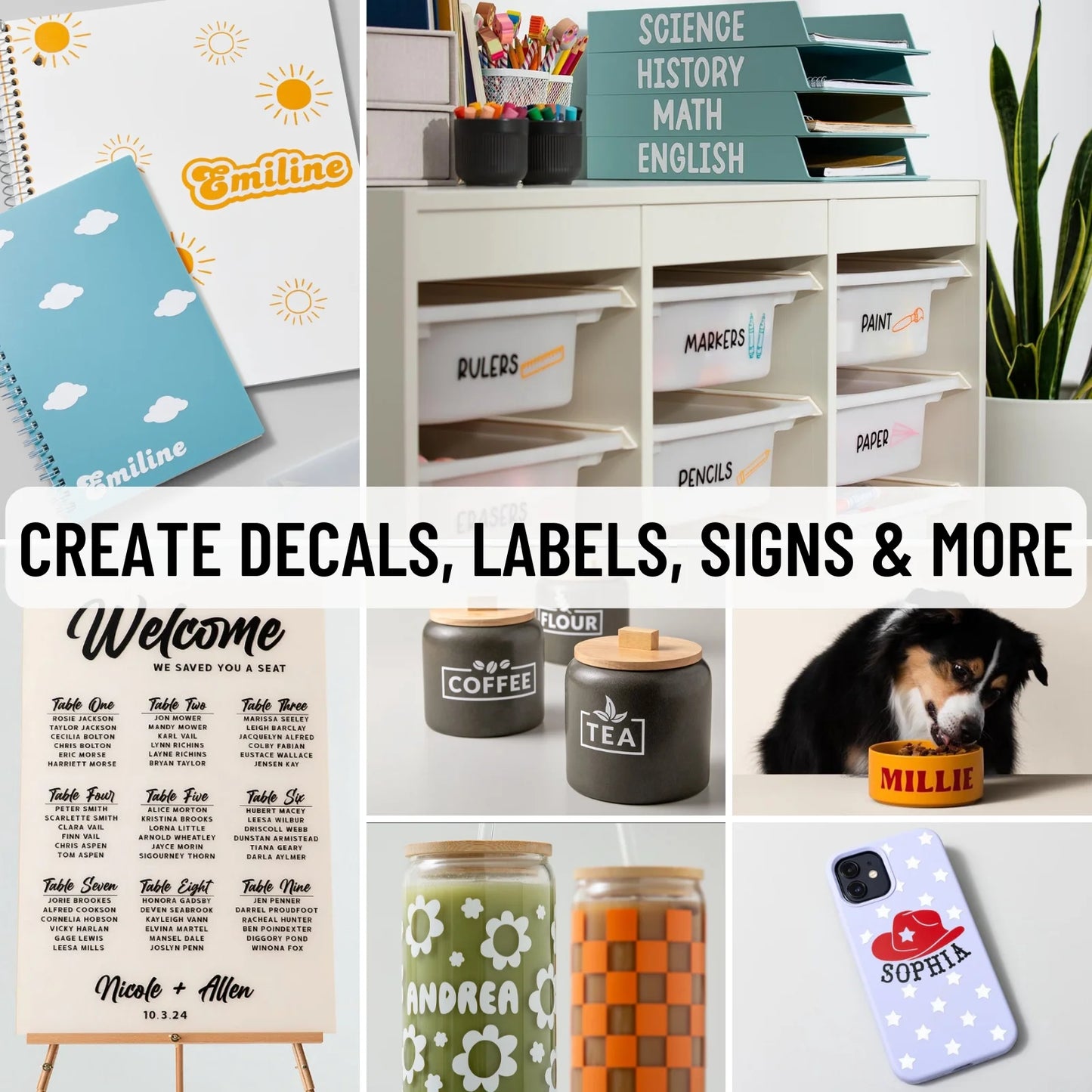 Cricut Joy Xtra Vinyl Starter Bundle for Beginners