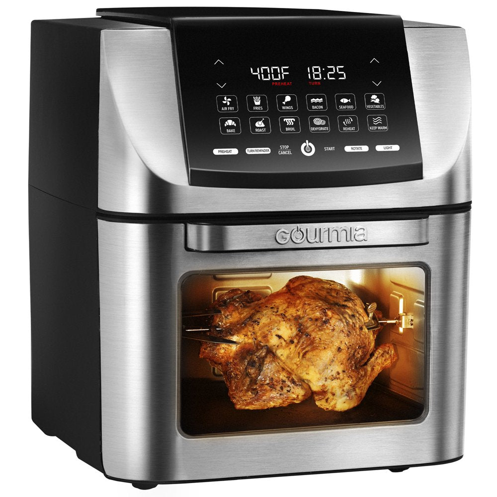 All-In-One 14 QT Air Fryer, Oven, Rotisserie, Dehydrator with 12 Cooking Functions