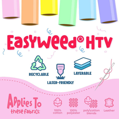 Siser Easyweed Heat Transfer Vinyl 11.8" X 15Ft Roll (Navy Blue) - Compatible with Siser, Cricut, Silhouette and Other Craft/Professional Cutters - CPSIA Certified