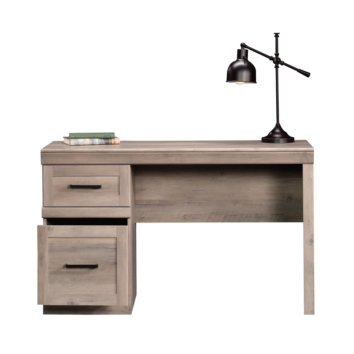 Glendale Transitional Desk, Rustic Gray Finish