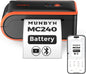 MUNBYN MC240 Bluetooth Thermal Label Printer with Battery, Built-In Paper Bin, Portable Wireless 4×6 Shipping Label Printer, Compatible with Ios, Android, Windows, Mac, Works for Small Business