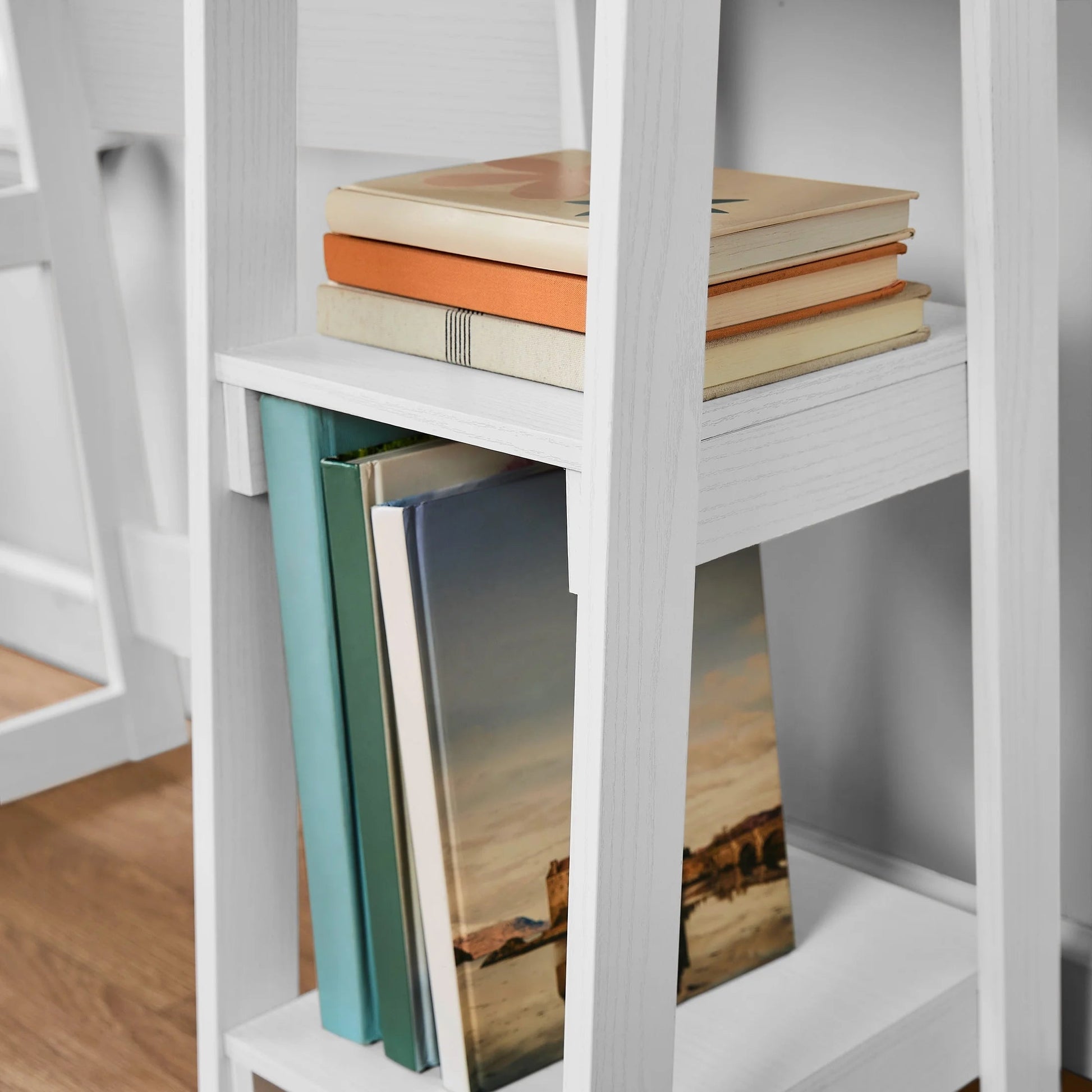 Quick Assembly Desk, White Finish