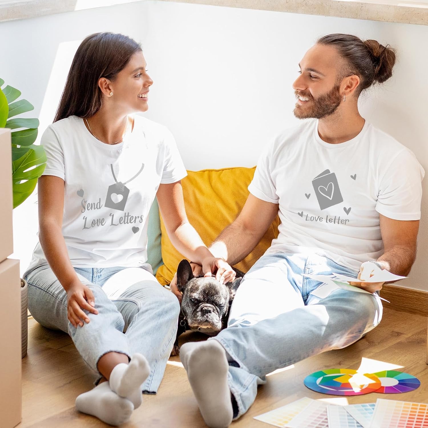 HTV Roll Heat Transfer Vinyl - 12" X 25Ft Silver Iron on Vinyl for T-Shirts, Easy to Weed & Transfer HTV Vinyl - Compatible with All Cutting Machine