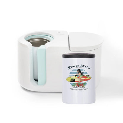 12 OZ Sublimation Can Cooler Insulator Blanks White 4 Pack