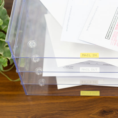 P-Touch PT-D200G Label Maker with Tape, Easy-To-Use Home & Office Labeling Solution