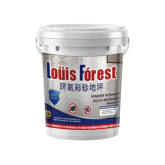 High-Gloss Marble Effect Epoxy Floor Coating Wear-Resistant, Waterproof, for Home DIY