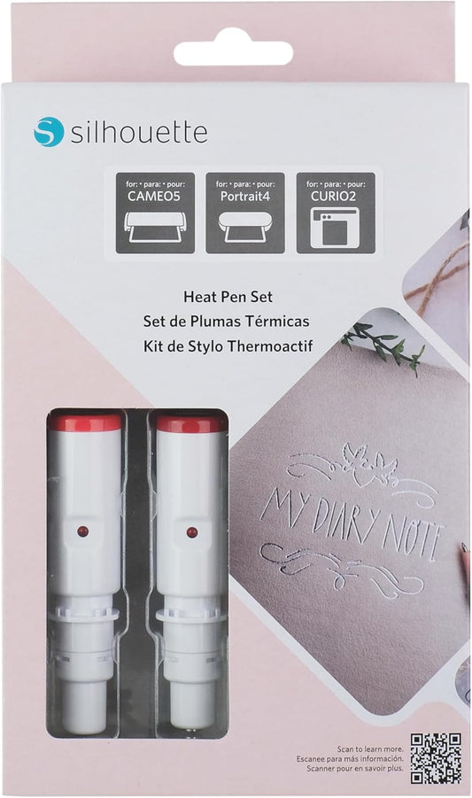Silhouette Heat Pen Set- Foil Transfer - for Use with Cameo 5, Curio 2 and Portrait 4