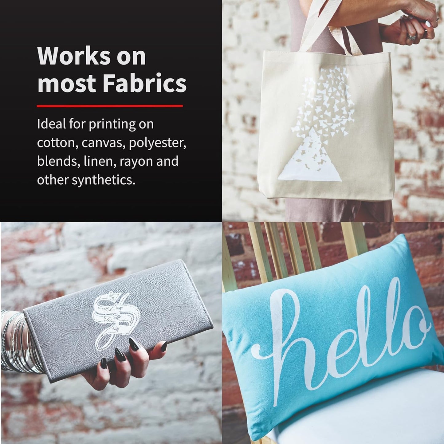 Fabric Screen Printing Ink Starter Set, 6-Colors, 4 Fl Oz for T-Shirt and Silkscreen Printmaking