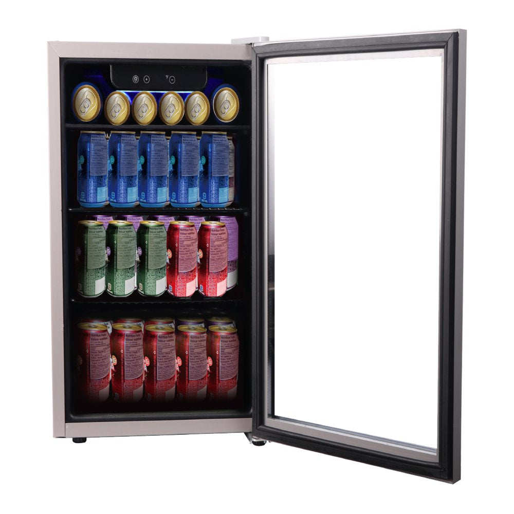 88 Can or 25 Wine Bottle Beverage Center Refrigerator