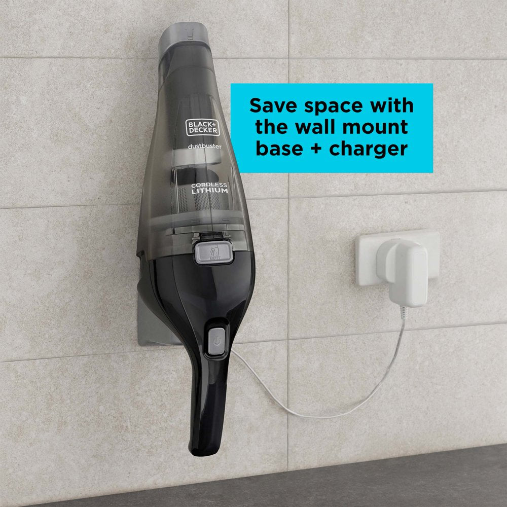 Black & Decker HNVC220BCZ00 Dustbuster Lithium Hand Vacuum