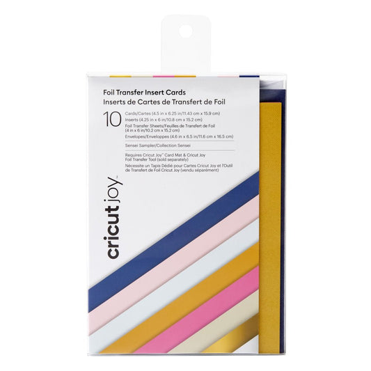 Joy™ Foil Transfer Insert Cards, Sensei - A6, 4.25" X 6.25"